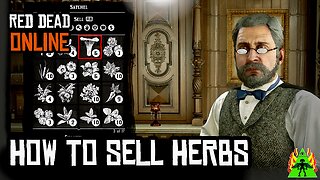Red Dead Redemption 2 Online - How to sell Herbs