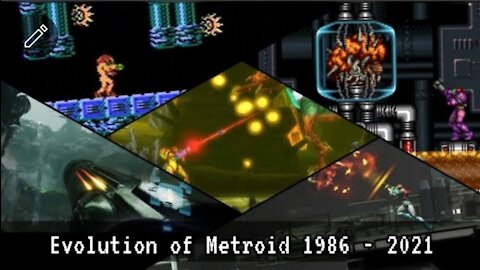 Evolution of Metroid (1986 - 2001)