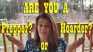 Are You a Prepper or a Hoarder? Preparedness