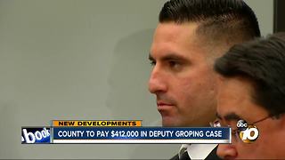 County to pay $412,000 in deputy groping case