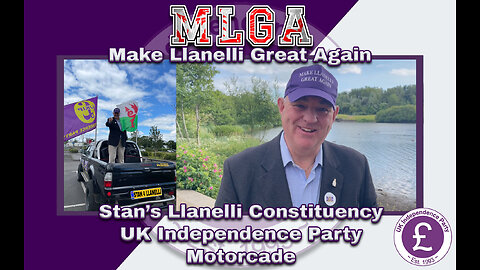Stan’s Llanelli Constituency UK Independence Party Motorcade