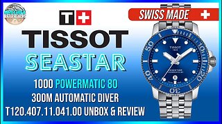 That Dial! | Tissot Seastar 1000 Powermatic 80 300m Auto Diver T120.407.11.041.00 Unbox & Review