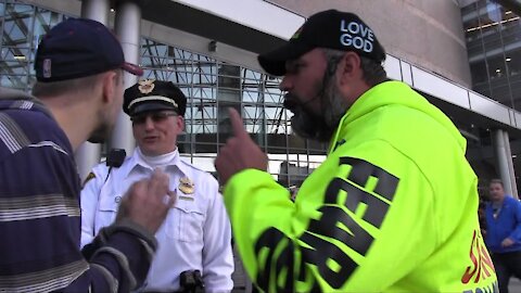 NBA Finals Street Preaching | Cavs vs Warriors - Game 3 | Quicken Loans Arena | Kerrigan Skelly