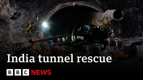 India tunnel: Rescue of workers in Uttarakhand delayed again | BBC News