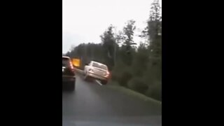 Impatient Driver Instant Karma 😂