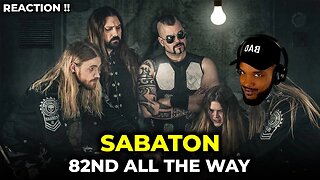 BRILLIANT! 🎵 Sabaton - 82nd All the Way REACTION