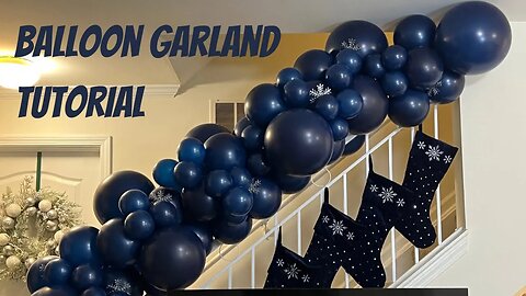 How to create a balloon garland