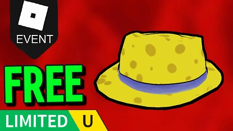 How To Get Sponge Fedora in UGC Limited Codes (ROBLOX FREE LIMITED UGC ITEMS)