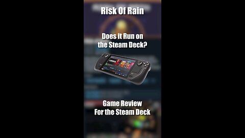 Risk Of Rain on the Steam Deck