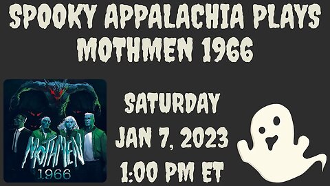 Spooky Appalachia Plays Mothmen 1966