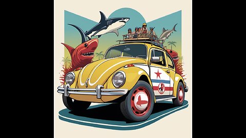 General Mobilization of Shark Attacks with Volkswagen Beetles on Malaysia! - TDH 7/30/23