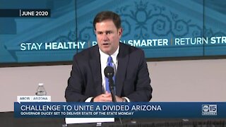 Ducey faces challenge to united a divided Arizona