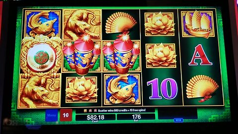 10 FREE SPINS on Daji Dali Slot Machine - Liberty Link Diamond Burst Slot Machine at the CASINO!!