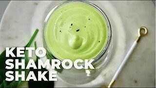 Keto Shamrock Shake