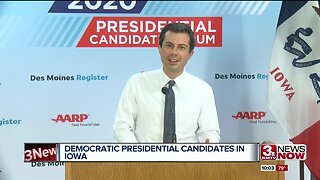 Democratic Presidential Candidates Campaigning in Iowa
