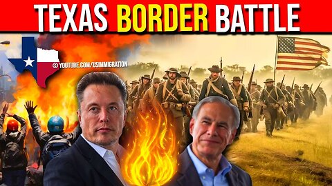 It Begins… Texas Border Battle🚨Texas Vs Biden Admin: Tesla's Elon Musk Supports. Protests Erupts!!!