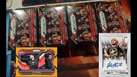 x4 2023 UFC Blaster Boxes (The Hunt for Anything Good!)