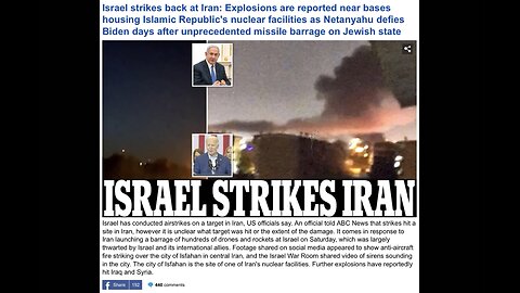 Israel V Iran Strikes
