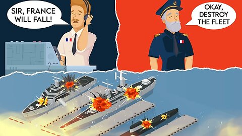 How the Heroic Effort of the French to Destroy their Own Fleet Saved the Allies MAJOR Headaches