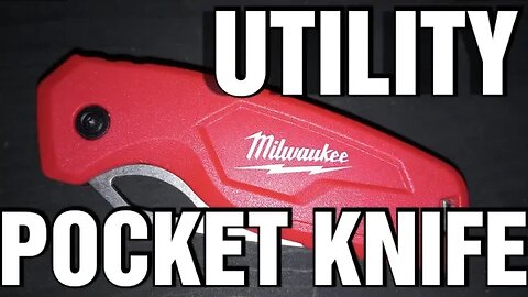 Milwaukee utility pocket knife