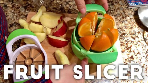 How to quickly and easily slice fruit!