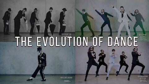 Dance Crew Demonstrates The Evolution Of Dance (1950 - 2019)