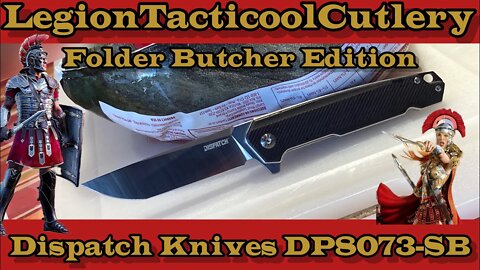 Dispatch Knives Butcher Edition! #knives #edc #outdoors #folders #hiking #hunting #knifereview