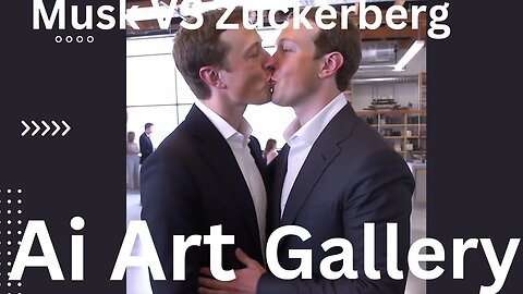 Elon Musk VS Mark Zuckerberg Ai Art Gallery #elonmusk #markzuckerberg #midjourney