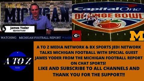 🔴TALKING #MICHIGAN FOOTBALL WITH JAMES YODER FROM THE MICHIGAN FOOTBALL REPORT ON YOUTUBE!