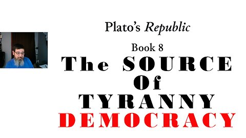PittCast: Democracy to Tyranny-The Natural Evolution of Men (Plato's Republic Bk. 8 Pt. 2)