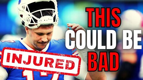 Josh Allen Elbow Injury Could Be A DISASTER For The Buffalo Bills