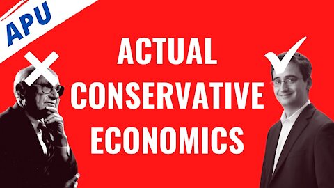 How Conservatives SHOULD Approach Economics