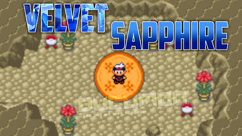 Pokemon Velvet Sapphire - GBA Hack ROM, all towns are accessible without HM, craft rare items easily