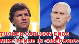 Mike Pence Ends His Own Career In HEATED Exchange With Tucker Carlson #tuckercarlson #truth