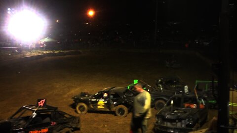 Grant county mini car mod demo derby 4-6-13 cage match