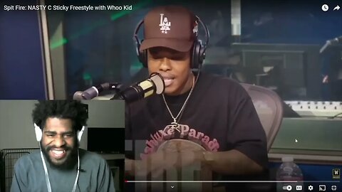 NASTY C Sticky Freestyle with Whoo Kid REACTION!!!