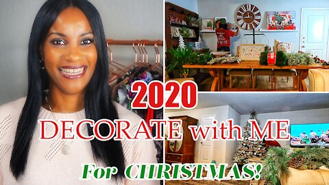 2020 CHRISTMAS DECORATE WITH ME PT. 2 | NEW DECORATE WITH ME + DECORATING MY CHRISTMAS TREE & MORE