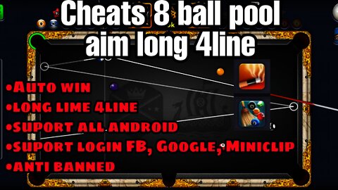 CHEAT 8 BALL POOL 4LINE November 2021 New Update