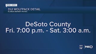 DeSoto County DUI detail