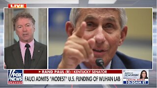 Rand Paul: Fauci Can't Investigate Himself Over Money Given To Wuhan Lab