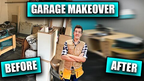 Garage Makeover - Renovating Garage Into a Workshop! - Youtube