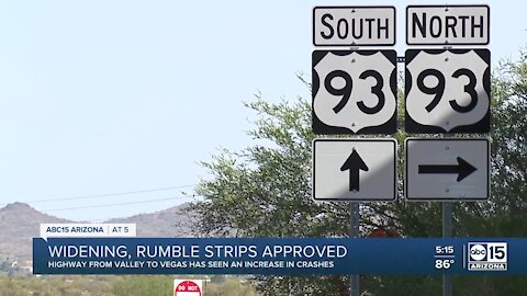 ADOT to make US 93 safety improvements