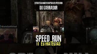 GARRADOR - Estratégia de SPEED RUN - RESIDENT EVIL 4