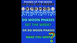 Do Moon Phases Set The Week?