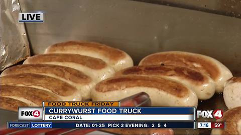 Currywurst food truck serves up SWFL