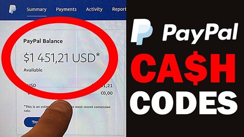 Free PayPal Money Cash Codes - Get Them Here (No Skill) 2022 - Make Money Online