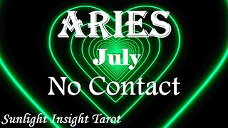 Aries *They Have Big Ideas For The Two of You, They've Dealt With a Huge Loss* July No Contact