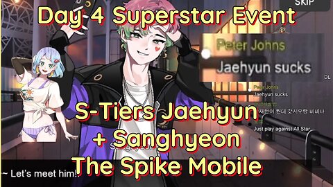 The Spike Volleyball - Superstar Event Day 4 - Hanuel High & Improved Sanghyeon (x2)