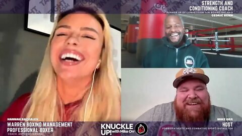 Hannah Baggaley Shares With Knuckle Up's Mike and Cedric | Talkin Fight