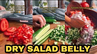 DRY SALAD TO THE BELLY